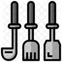 Juego de espátula  Icono