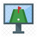 Juego De Golf Golf Juego Icono