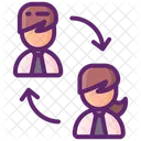 Juego De Roles Rol Empresarial Trabajo Empresarial Icono