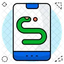 Juego De Serpiente Movil Juego De Android Juego De Telefono Icono