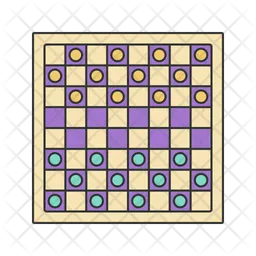 Juego de tablero de ajedrez  Icono