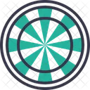 Juego Deportes Dardo Icono