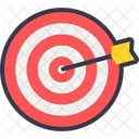 Juego Deportes Dardo Icono