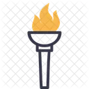 Juego Fuego Llama Icono