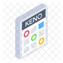 Juegos De Azar Juegos De Loteria Juegos De Keno Icono