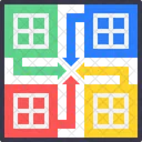 Ludo Juegos Diversion Icono
