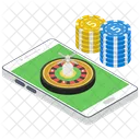 Juegos De Azar En Linea Aplicacion De Juegos De Azar Casino En Linea Icono