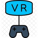 Juego de realidad virtual  Icono