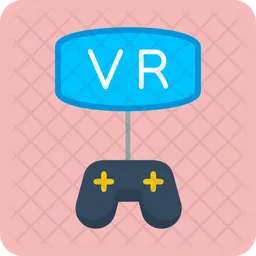 Juego de realidad virtual  Icono