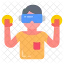 Juegos De Realidad Virtual Realidad Virtual Juegos Virtuales Icono