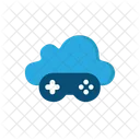 Juegos En La Nube Gamepad Juegos Bajo Demanda Icono