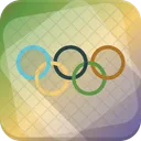 Juegos Olimpicos Olimpico Anillos Icono