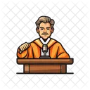 Ley Justicia Legal Icono