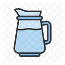 Jug Of Water Water Green Icon