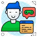 Jugador Jugador De Juegos Aficionado A Los Juegos Icono