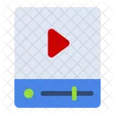 Reproductor Medios De Comunicacion Pelicula Icono
