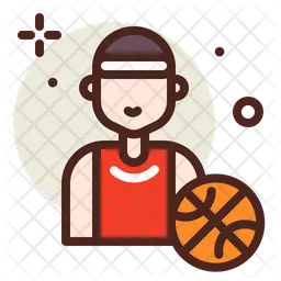 Jugador de baloncesto  Icono