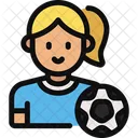 Futbolista Jugador De Futbol Atleta Icono