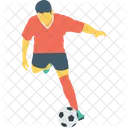 Futbol Jugador Deportista Icono