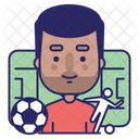 Jugador de fútbol  Icono