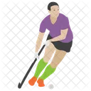 Jugador De Hockey Hockey Jugador Masculino Icono