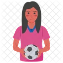 Jugadora Mujer Jugadora Icono