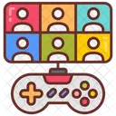 Jugadores Jugadores De Juego Jugadores De Equipo Icono