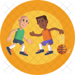 Jugadores de baloncesto  Icono