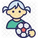 Jugando pelota  Icono