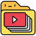 Reproducir Youtube Video Icono