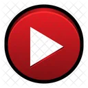 Reproducir Youtube Transmitir Icono