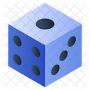 Dice Ludo Dice Roll Dice Cubo Icono