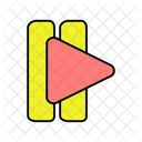 Reproducir Flecha Hacia Adelante Flecha Direccional Flecha De Navegacion Icono