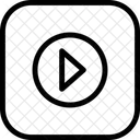 Reproducir Siguiente Adelante Icono