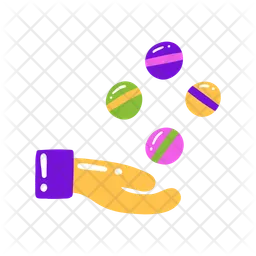 Juggling balls  Icon