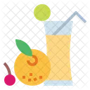 Jugo Fruta Bebida Icono