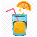 Naranja Bebida Jugo Icono