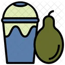 Jugo de aguacate  Icono