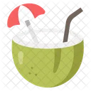 Jugo de coco  Icono