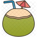 Jugo de coco  Icono