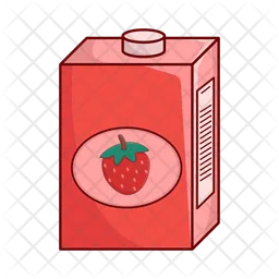 Jugo de fresa  Icono