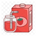 Fresco Bebida Fruta Icon