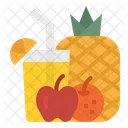 Zumo de frutas  Icono