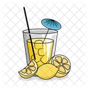 Jugo De Limon Bebida Jugo Icono