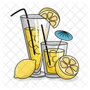 Jugo De Limon Bebida Jugo Icono