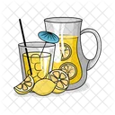 Jugo De Limon Bebida Jugo Icono