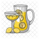 Jugo De Limon Bebida Jugo Icono