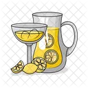 Jugo De Limon Bebida Jugo Icono