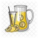 Jugo De Limon Bebida Jugo Icono