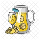 Jugo De Limon Bebida Jugo Icono